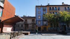 [[[HA ARCHIVO]]] Id: 2021-3063577  Fecha: 27/10/2021 Propietario: Colaboradores Aragón Autor: JIMÉNEZ, FRANCISCO descri: ESTADO DE LOS ESPACIOS DONDE SE CELEBRABA EL MERCADILLO DE LAS ARMAS EN EL BARRIO DEL GANCHO DE Z