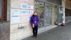 Ana Suárez, en la Jefatura Provincial de Tráfico de Zaragoza.