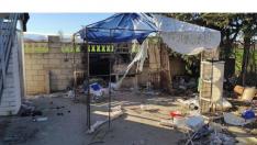 El dueño de la vivienda la recuperó un año después con desperfectos.