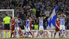 Liga Europa: partido Real Sociedad-As Roma