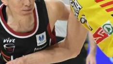 Copa de la Reina en Zaragoza: partido de cuartos de final Spar Girona-Lointek Gernika en el pabellón Príncipe Felipe