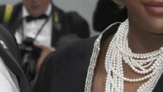 Serena Williams en la Met Gala 2023 junto a su marido Alexis Ohanian