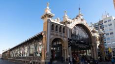 Fachada del Mercado Central de Zaragoza gsc