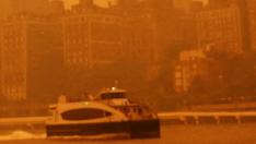 Nueva York cubierta de humo por los incendios de Canadá.