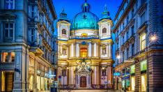 Iglesia de Peters en Petersplatz, Viena.