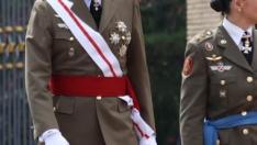 La princesa Leonor llega con sus padres, los reyes Felipe y Letizia, a la Academia General Militar de Zaragoza