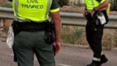Control de tráfico de la Guardia Civil en Zaragoza