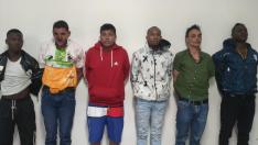 Los seis detenidos por el crimen son ciudadanos colombianos