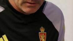 Rueda de prensa de Fran Escribá en la Ciudad Deportiva del Real Zaragoza