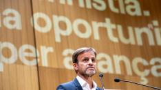 El exdiputado de En Comú Podem Jaume Asens interviene durante el acto de Sumar-Comuns para presentar su dictamen jurídico sobre la amnistía, en el Ateneo de Barcelona, a 10 de octubre de 2023, en Barcelona.