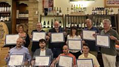 Entrega de diplomas a los participantes en una de las ediciones del máster de Khantaros.