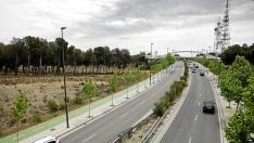 A su paso por Torrero, la circulación media es de 35.000 vehículos.