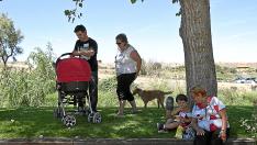 Parejas jóvenes en Castelnou