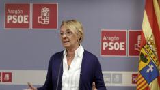 Eva Almunia quiere volver a Aragón para Navidad, pero no confirma si al Gobierno