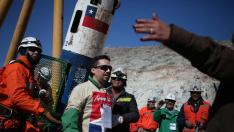 Imágenes del rescate de los 33 mineros chilenos.