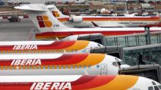 Iberia suspende sus vuelos hasta mañana