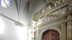 La restauración de la capilla de San Vicente de la Seo, en marcha