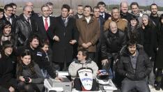 De la Rosa visita la Fundación del Hidrógeno junto a Arturo Aliaga