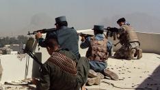 Un grupo de insurgentes sigue atrincherado en un edificio de Kandahar