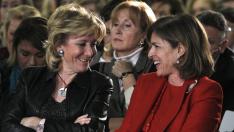 Esperanza Aguirre junto a Ana Botella