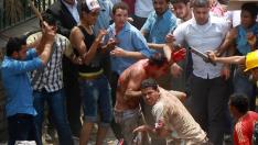 La violencia irrumpe en la campaña electoral egipcia