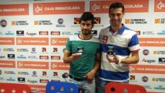 Roberto y Sastre reciben la insignia de oro del club