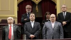 De Rosa charla con Rajoy y Gallardón en su primer acto solemne