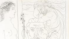 Vendidos cinco grabados de "La Suite Vollard" de Picasso por 50.000 euros