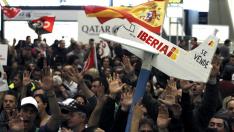 Concentración en Barajas