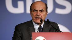 El líder del Partido Democrático, Pierluigi Bersani