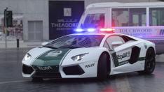 La policía de Dubai, en Lamborghinis_8