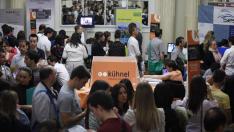 Miles de personas han acudido al Gran Hotel para el Salón del empleo