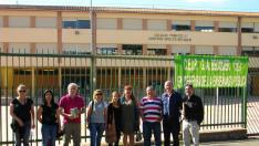 El AMPA del CEIP de Garrapinillos organizó una asamblea informativa para los padres afectados