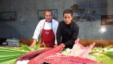 Un atún de más de 50 kilos en el Uasabi de Zaragoza