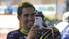 Contador: "En la crono parto con desventaja sobre Froome"