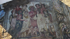 El mosaico de Las Bodas de Cadmo y Harmonía