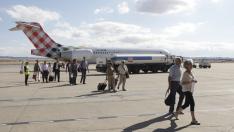 AENA destaca el crecimiento del aeropuerto de Zaragoza