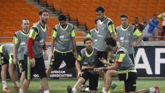 Entrenamiento de la selección en Johannesburgo