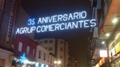Una Navidad sin arcos de luces en la calle Delicias