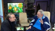 Fidel Castro reaparece junto a Ignacio Ramonet