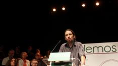Pablo Iglesias durante la presentación de 'Podemos' (Archivo)