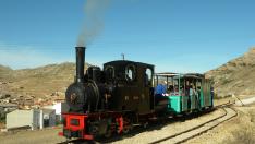 El tren minero de Utrillas echa a andar de nuevo