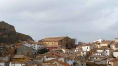 Panorámica de Segura de los Baños, en Teruel.