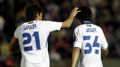Ander y Zapater dos excanteranos del Real Zaragoza