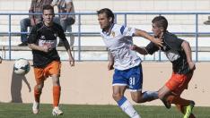 Esnáider, en el partido contra el Andorra