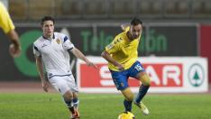Henríquez, en el choque de ida en Las Palmas