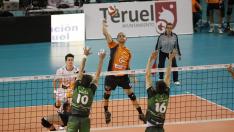 El CAI Voleibol Teruel comenzará la 'Champions' en casa ante el Wegiel polaco