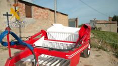 Detenido un vecino de Biota por el robo de maquinaria agrícola en Farasdués