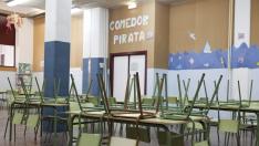 Cinco colegios de Zaragoza cierran el comedor escolar este mes de junio