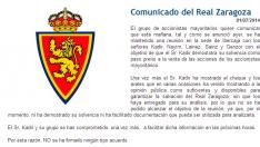 Los propietarios niegan cualquier acuerdo con Sheikh en un nuevo comunicado
